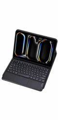 Strado Pouzdro s Bluetooth klávesnicí a touchpadem pro iPad Pro 11 Gen5 (černé)