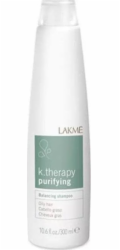 LAKME K. Therapy Čisticí šampon pro mastné vlasy, regulující tvorbu kožního mazu, 300 ml