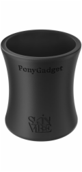 SkinVibe PonyGadget - žvýkačka na vlasy, černá, XL (SV-006BK)
