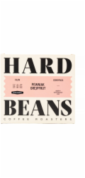 Hard Beans Coffee Kávová zrna Hard Beans Sure Grapefruit Filter 250g