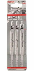 Bosch PRO Pilový list do kmitací pily Bosch T 345 XF, 3dílný
