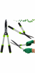 Lean Nůžky na živý plot, nůžky na keře, zahradní nůžky, pouzdro 59 cm