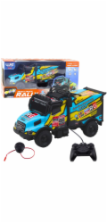 LeanToys RC Truck na dálkové ovládání s osvětlenou tyrkysovou karoserií
