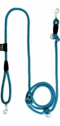 Chaba Nastavitelné lano CHABA LEASH ``S`` 6mm/2,6m MOŘSKÉ