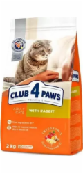Club 4 Paws CLUB4Ł CAT 2kg EX RABBIT
