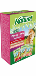 Life Pet Care LIFE CAT NATUREL BOX 12x100g HOVĚZÍ + KRÁLÍK + LOSOS