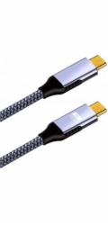 Zenwire Kabel USB-C - USB-C 1 m šedý (1028757812)