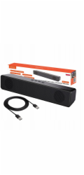 Zenwire Přenosný mini soundbar s Bluetooth reproduktorem, bezdrátovým FM rádiem, SD/USB a AUX, BT-S058