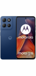 Motorola moto g15 17,1 cm (6.72") Dual SIM Android 15 4G USB typu C 8 GB 128 GB 5200 mAh Modrý