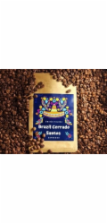 Świeżo Palona Čerstvě pražená kávová zrna Brazílie Cerrado Santos Natural 250g