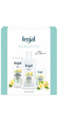 NoName FENJAL_SET Krém na ruce Sensitive 75ml + sprchový gel 200ml + tuhé mýdlo 100g