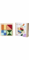 Levenya Dřevěné puzzle Eichhorn Montessori, 13 d.