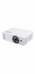 ACER Projektor S1387n, ShortThrow, WXGA (1280x800), 4000 ANSI, 20 000:1, VGA, HDMI, RJ45, repro 1x16W, 3.1Kg, LumiSense,