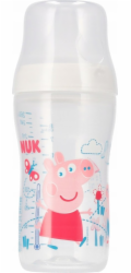 Kojenecká láhev NUK Perfect Match Peppa Pig Temperature Control 260 ml