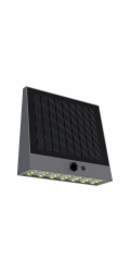 Venkovní solární LED světlo Viking SR25/Pohybový senzor/1000 lm/4 režimy/IP54/denní bílá