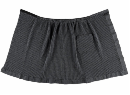 Osuška do sauny Rento, bavlna, 145 x 70 cm, šedá