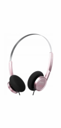 FiiO SNOWSKY WIND - růžová - Sluchátka přes uši v retro stylu