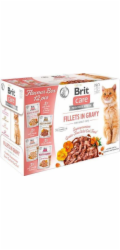 Brit Care Cat Adult Fillets in Gravy - mokré krmivo pro kočky - 12x 85 g