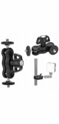 JJC Držák Magic Arm pro monitorovou lampu 2x 1/4 / Bean Pod / MFC-B