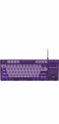 Natec Mechanická klávesnice Fury Kanabo K2 US s fialovým podsvícením