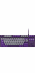 Natec Mechanická klávesnice Fury Kanabo K2 US, šedo-fialová