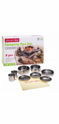 Mil-Tec SADA TURISTICKÉHO NÁDOBÍ 2119 8 DÍLŮ