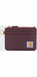 Carhartt Peněženka Nylon Duck Deep Wine Card