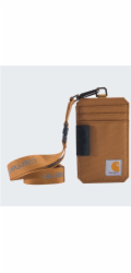 Carhartt Nylonová peněženka Duck s hnědou šňůrkou
