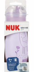 NUK NUK HRNEK 300ML MINI-ME 9M FIALOVÁ 10255689 1/6