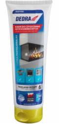 DEDRA čisticí krém na krbové sklo 250ml