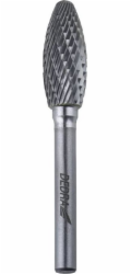 DEDRA Fréza s plamennou stopkou V12x32mm, stopka 6mm