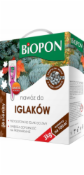 BIOPON Podzimní hnojivo pro jehličnany 3kg