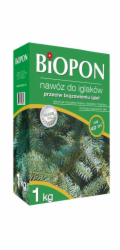 BIOPON Granulované hnojivo pro jehličnany proti hnědnutí jehličí 3kg (1056)