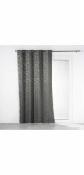 Douceur d`Interieur Zatemňovací závěs LUNELLA od interiérového designéra do obývacího pokoje, žakárový vzor, ginkgo, 140 x 260 cm