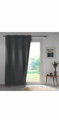 Douceur d`Interieur Závěs do obývacího pokoje OBSCURE, mikrovlákno, BLACKOUT, 140 x 260 cm