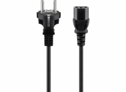 Napájecí kabel Goobay IEC C13 > Zástrčka Schuko