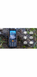EVOLVEO StrongPhone Z6, vodotěsný odolný Dual SIM telefon, černo-oranžová