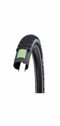 Schwalbe plášť Smart Sam Plus 27.5x2.35 Addix DoubleDefense GreenGuard reflexní pruh