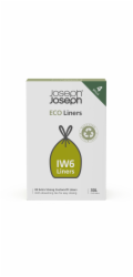 Joseph Joseph IW6 20L grey Recycled Bin Liners