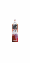 Extrifit Carnifresh Sparkling with Caffeine 850 ml - višeň