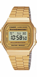 Casio A168WG-9EF Unisex náramkové hodinky