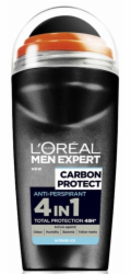 L Oréal Paris Men Expert Carbon Protect Anti-Perspirant Roll-On 50 ml
