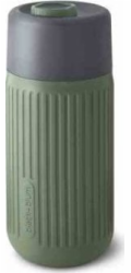 Black & Blum Skleněný cestovní hrnek , olivově zelený / Black+Blum