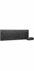 Lenovo Essential Keyboard | Kombinace klávesnice a myši | Bezdrátová | Litevská | Černá