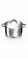 Hrnec s poklicí nerez 16 cm Gourmet Line BL-1006
