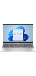 Notebook HP 15-fd1219nw s procesorem Intel® Core™ i7-150U, 39,6 cm (15,6") Full HD, 16 GB DDR4-SDRAM, 512 GB SSD, Wi-Fi 6 (802.11ax), Windows 11 Home, stříbrný
