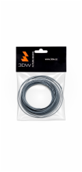 3DW - ABS filament 1,75mm stříbrná, 10m, tisk 220-250°C