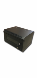 10" rack jednodílný 4U/280 DATACOM černý Skl.dv.