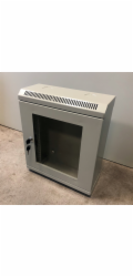 10" rack jednodílný 9U/140 DATACOM Šedý Skl. dv.