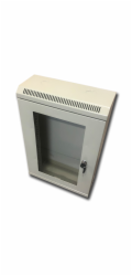 10" rack jednodílný 12U/140 DATACOM šedý Skl.dv